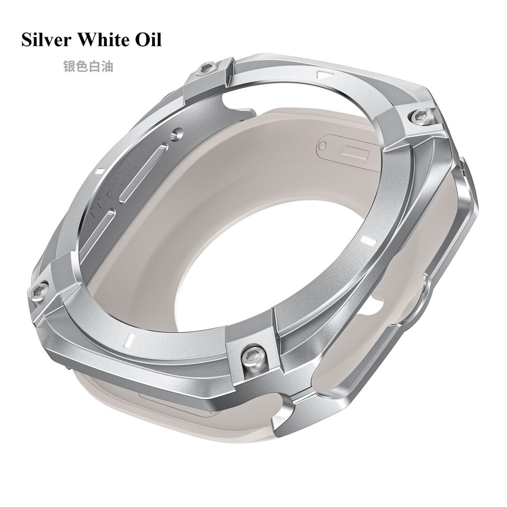 Metal Protective Case For Samsung Galaxy Watch Ultra 47mm NO Screen Film Hard Cover For Galaxy Watch 7 Ultra Bumper Accessories