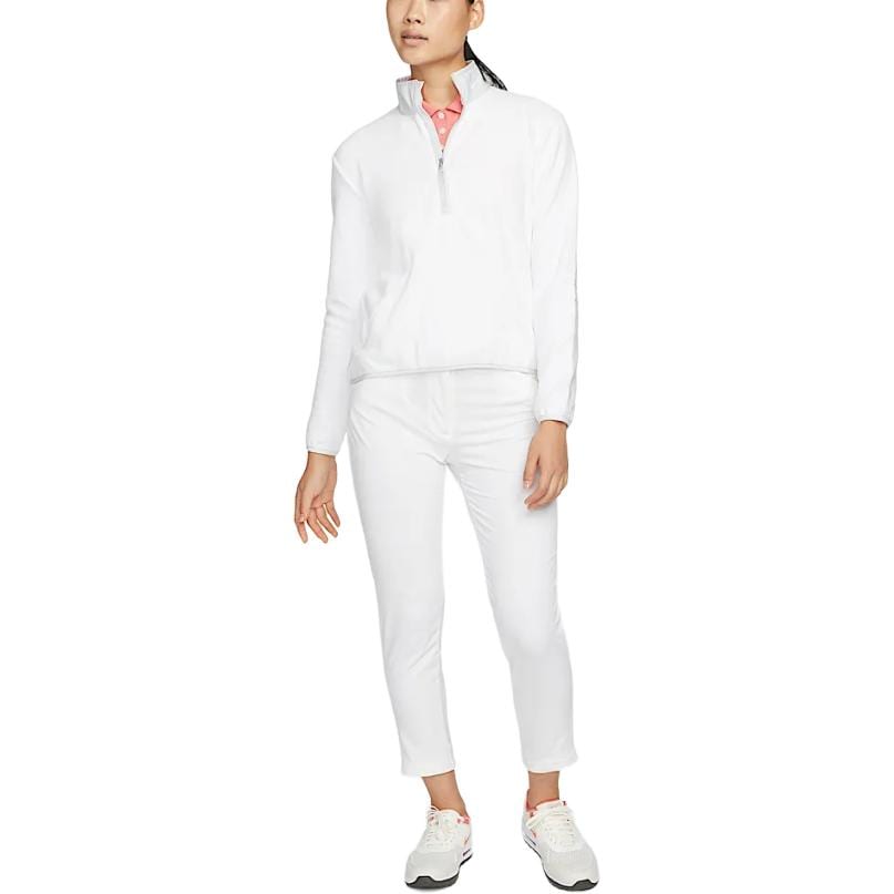 Nike Therma FITVictory Half Zip Semi Open Collar Golf Soft And Comfortable Fleece Lined Long Sleeved Sweatshirt Women's DA3237-100