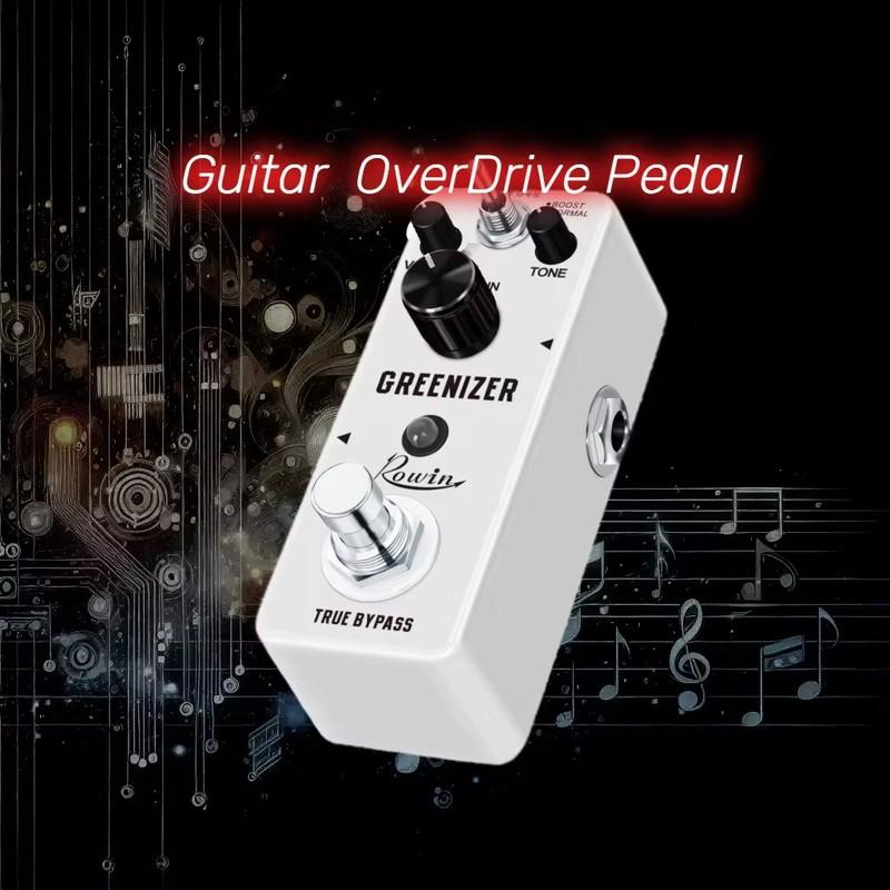 Rowin Noise Gate Pedal Guitar Delay Chorus Vibrolo Phaser Flanger Booster Compressor Bass Equalizer Effects Fuzz Overdrive DIST