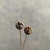 Zen Bouquet: Preserved Natural Cotton and Wheat Ear Flower Arrangement for Living Room Decor