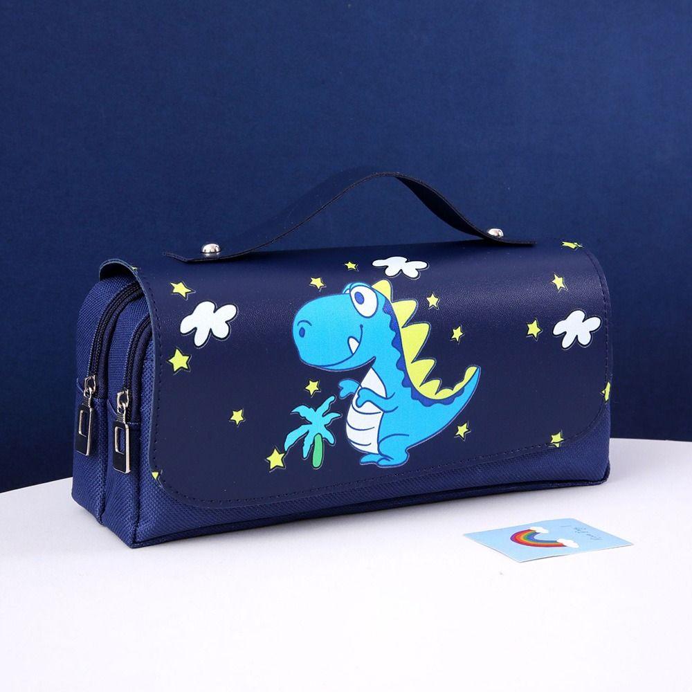 Высококачественная многослойная сумка для ручек большой емкости, сумка для хранения карандашей, чехол для канцелярских принадлежностей