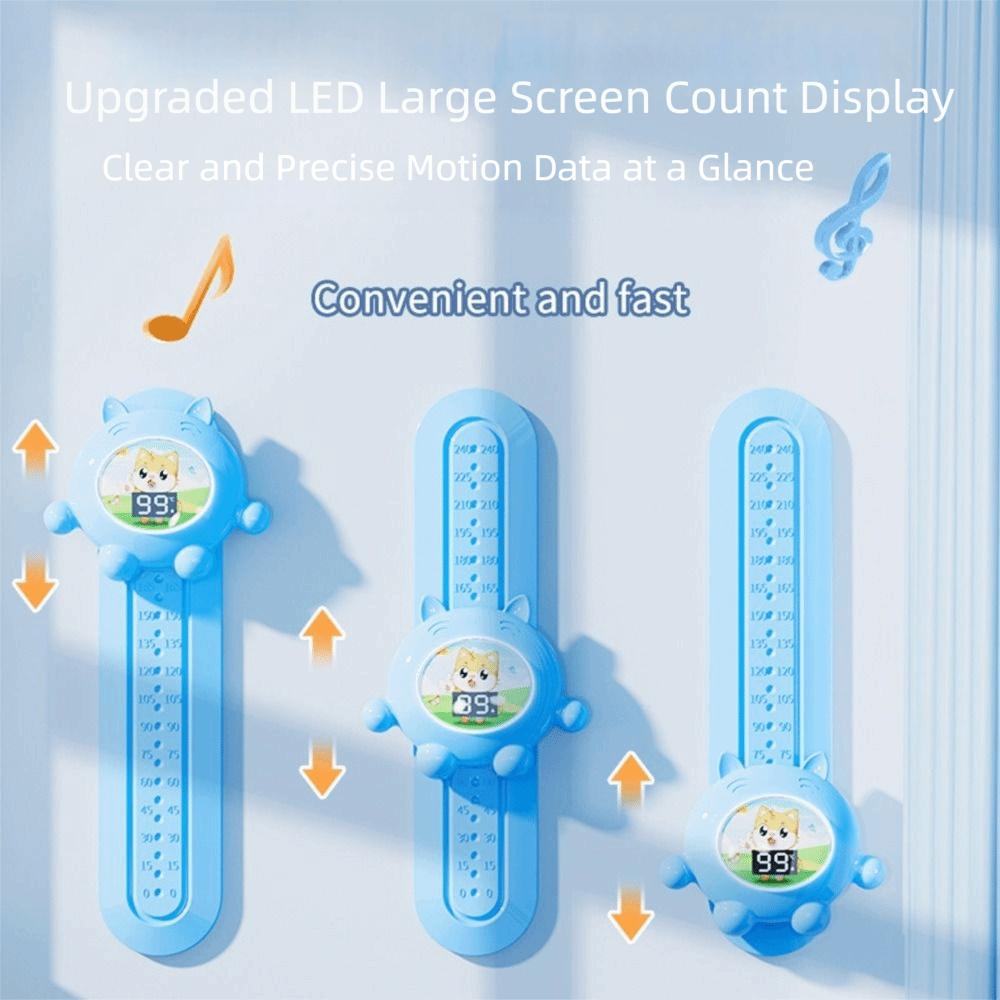 Luminous Children's Jump Trainer LED Digital Display Touch Jump High Counter Jumping Equipment