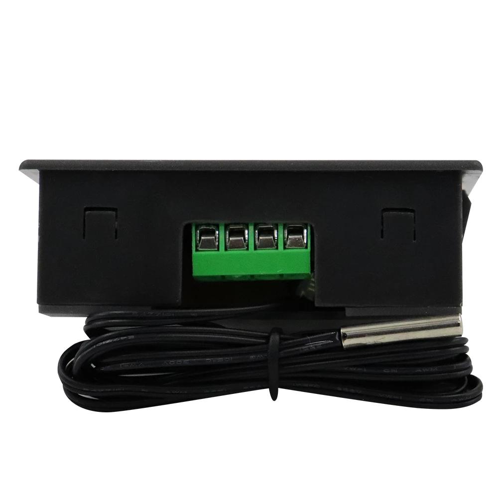 W3230 12 В 24 В AC110-220 В Зондовая линия 20А Цифровой контроль температуры Светодиодный дисплей Термостат с прибором управления нагревом/охлаждением