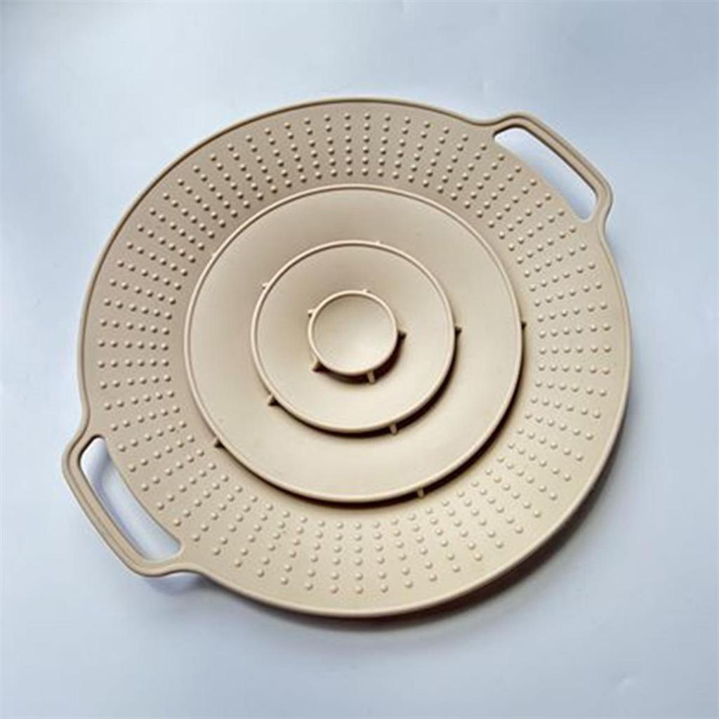 Universal Silicone Spill-proof Pot Lid Cookware Anti-splash Lid Kitchen Anti Overflow Protect Utensil Reusable Pot Pan Cover