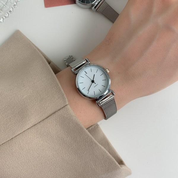 Женские металлические наручные часы Someday Mesh с чехлом Blue City Daily, популярные корейские часы