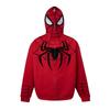 2026 Streetwear Oversized Zip-Up Hoodie With Spider-Man Print Loose Fit Unisex Sweatshirt