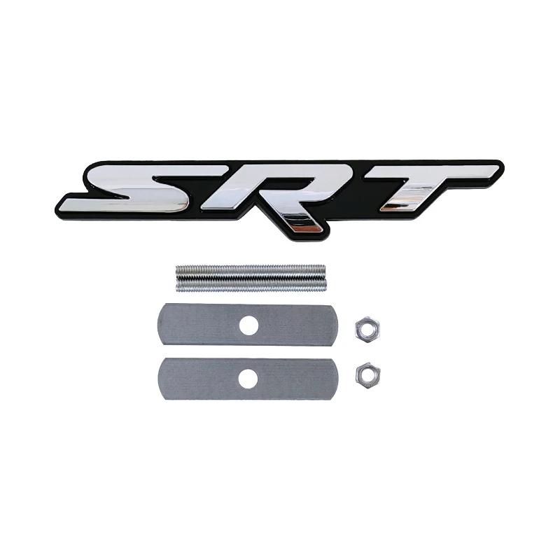 3D Metal Car Front Grille Emblem for SRT Caliber Jcuv Challenger RAM Journey Caravan Charger Durango Nitro Modified Decor