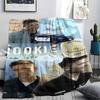 1PC THE ROOKIE Patterned Flannel Blanket Suitable For All Seasons for Home Decor Warmth and Comfort Gifts Holiday Present