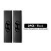 Car Seat Belt Safety Shoulder Cover Carbon Fiber Protect Pad For Hyundai Genesis Azera GDI i10 i20 i30 i40 ix20 ix35 Accent WW39