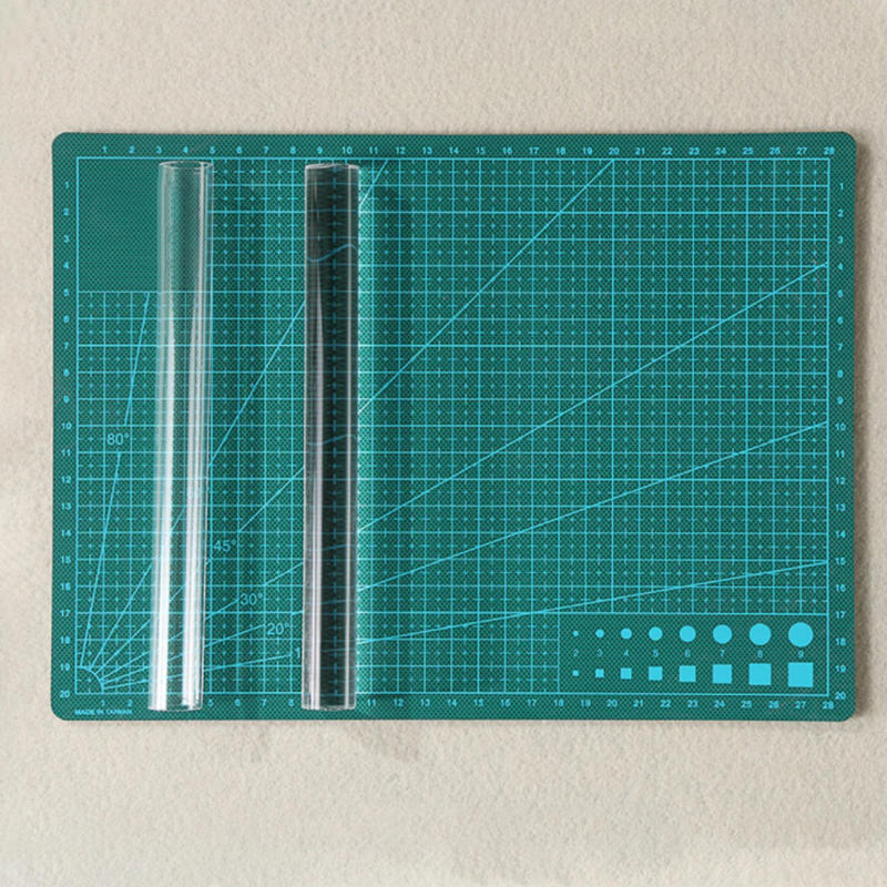 2 шт. прозрачная акриловая скалка твердая глина круглая трубка ролик прозрачная глина скалки для поделок художественного ремесла