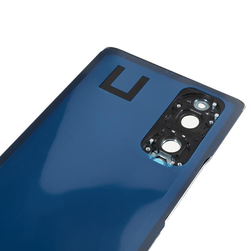 Задняя крышка аккумуляторного отсека для Honor 70 5G с крышкой объектива камеры, запасная часть (без логотипа)