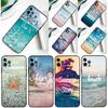 Красивый летний чехол для телефона для iPhone 16 15 Pro Max 12 13 Mini 11 14 Pro Max XR 16 15 Plus 16e Чехол Coque