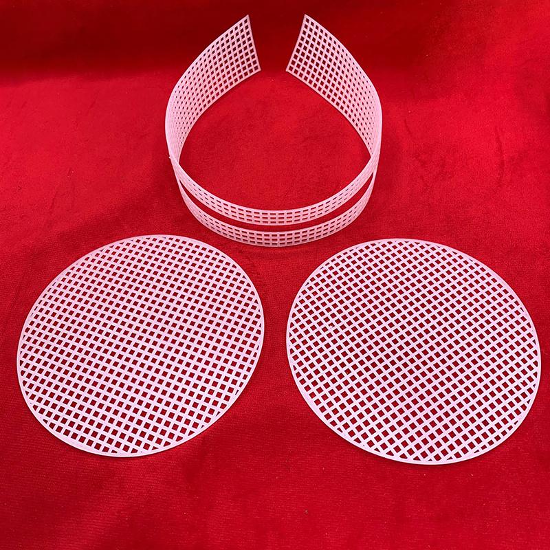 Пластиковая сетка для вязания и плетения, DIY, аксессуары для шитья плетеных сумок, принадлежности для изготовления кошельков, проекты для вязания крючком