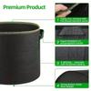 1/3/5/7/10 Gallon with Handles Garden Planting Bag Felt Planting Container  Outdoor