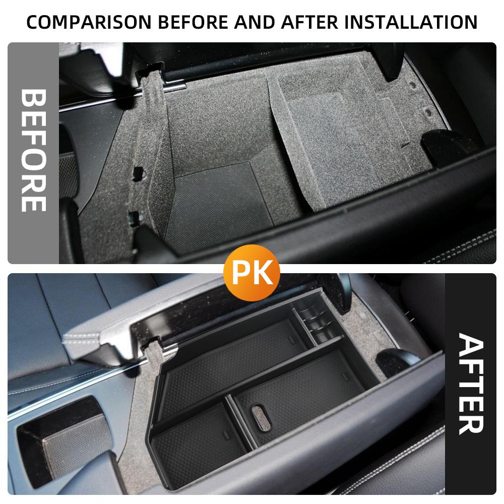 For Mercedes Benz ML GLE GL GLS Class W166 C292 X166 LHD Armrest Storage Box Tray Central Container Organizer Accessories