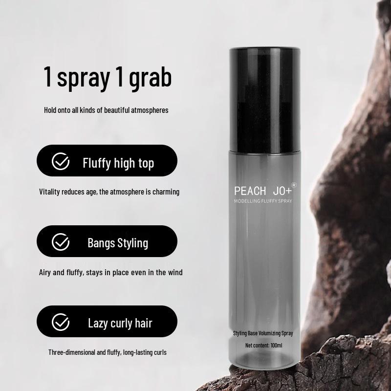 PEACHJO+ Men's Matte Hair Spray: Refreshing, Fluffy Hold for Professional Styling