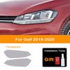 Высокое разрешение для Volkswagen VW Golf 7 8 MK7 2014-2025 Автомобильная фара черная защитная пленка задний фонарь прозрачная наклейка TPU
