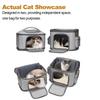 Cat Carrier Detachable Backpack Double Cat Carrier Breathable and Convenient for Travel - Durable