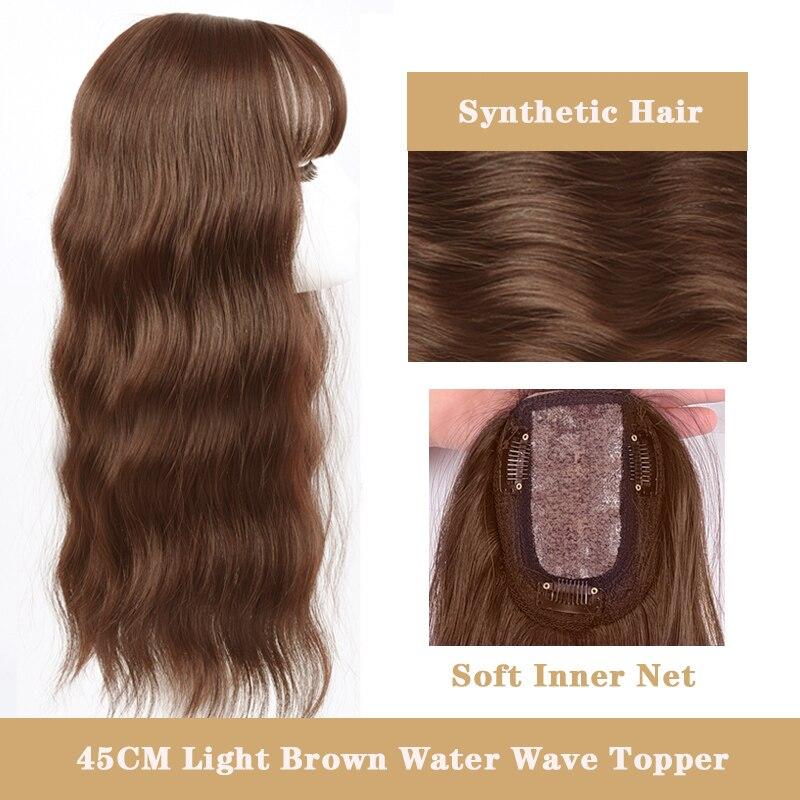 LUPU Синтетические волосы с челкой, натуральные накладные заколки для волос для наращивания волос, женские черные, коричневые термостойкие волокна