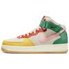 Air Force 1 Mid Vivid Sulphur Rush Orange Мужские кроссовки Белый кокосово-коралловый отбеленный DR0158-100