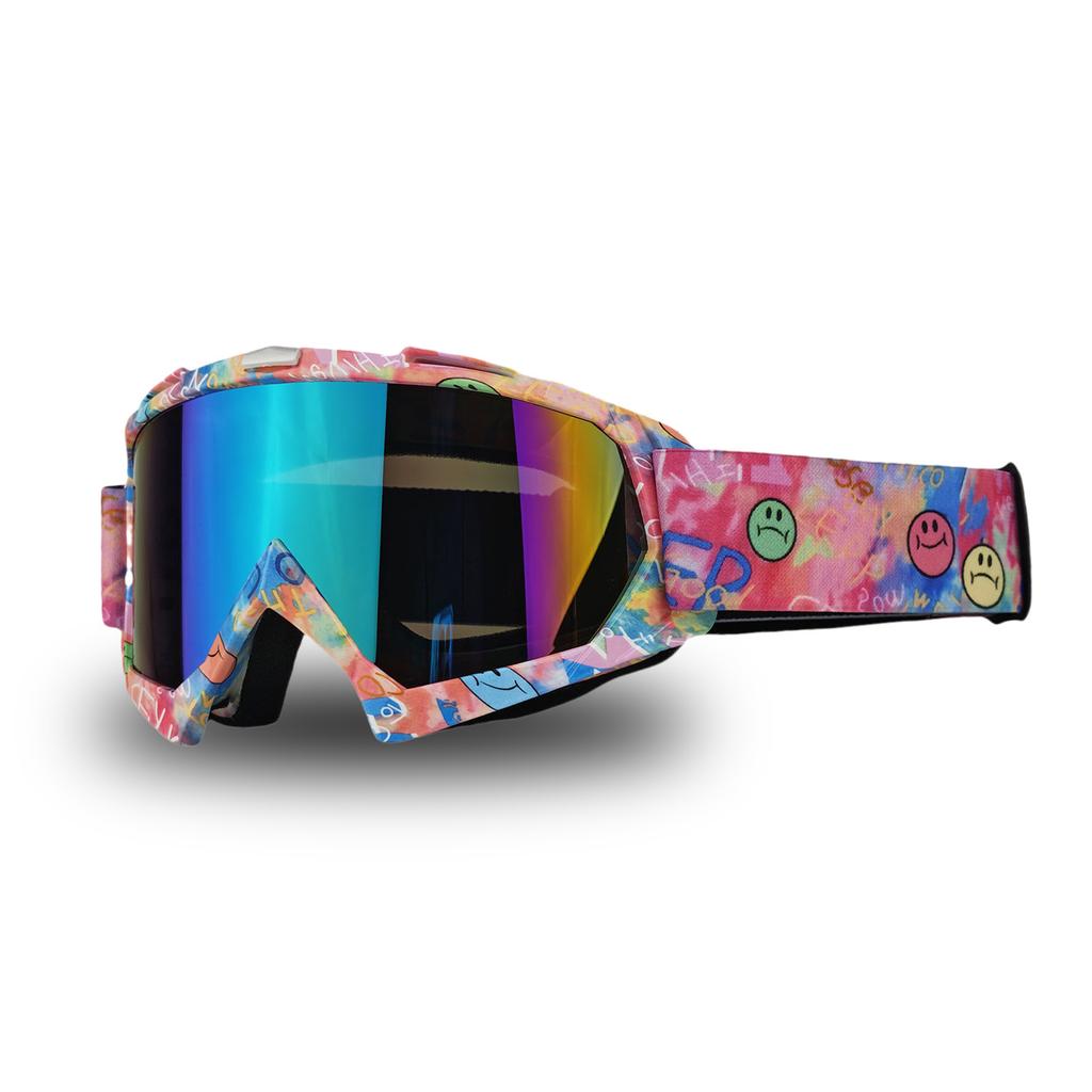 Motorcycle Goggles for Men & Women UV400 Protection Dirt Bike Glasses Riding Goggles for Cycling Motocross Mountain Off-Road