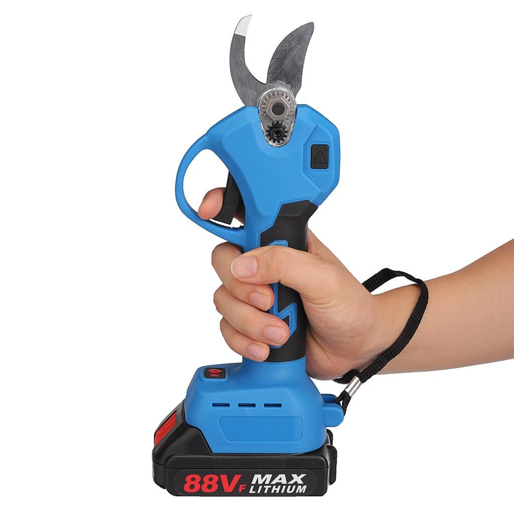 88V Pruner Rechargeable Scissors Pruning Shear Cordless Electric Tree Branches Cutter Pruning Tool for Makita 18V Battery