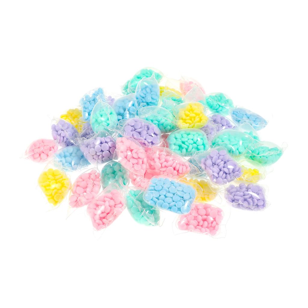 30pcs Laundry Scent Booster Beads Long Lasting Fragrance Freshener for Clothes Color Protection Quick Dissolve Washing Machine Use All Fabrics