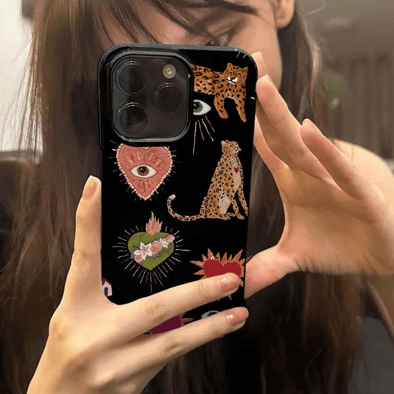 Лесной Сексуальный Леопардовый Чехол Для Телефона Для iPhone 17 16 15 13 12 11 14 Pro Max 14 15 7 8 Plus 16E XR XS Max Корпус Обложка