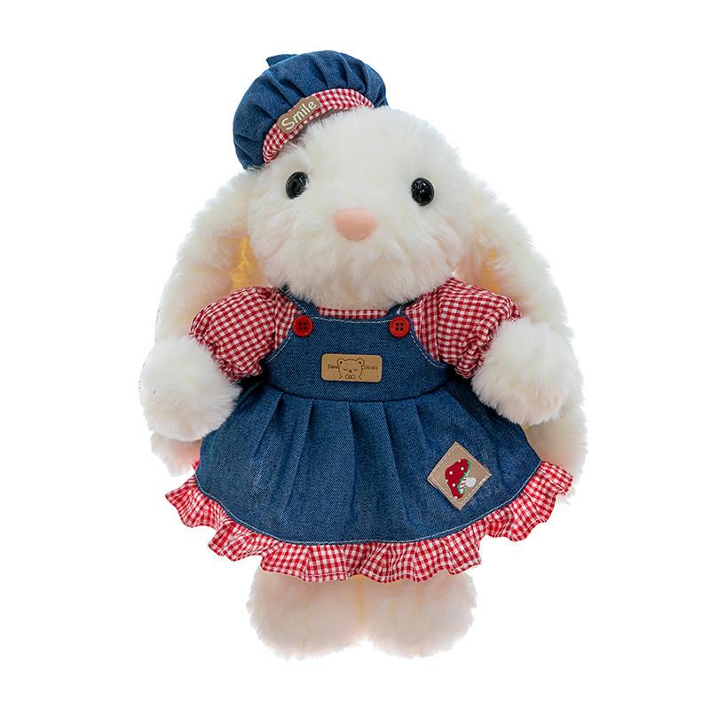 Кролик Милая Плюшевая Игрушка Наполнитель из PP Хлопка Декор Детской Игровой Комнаты Подарок Детям