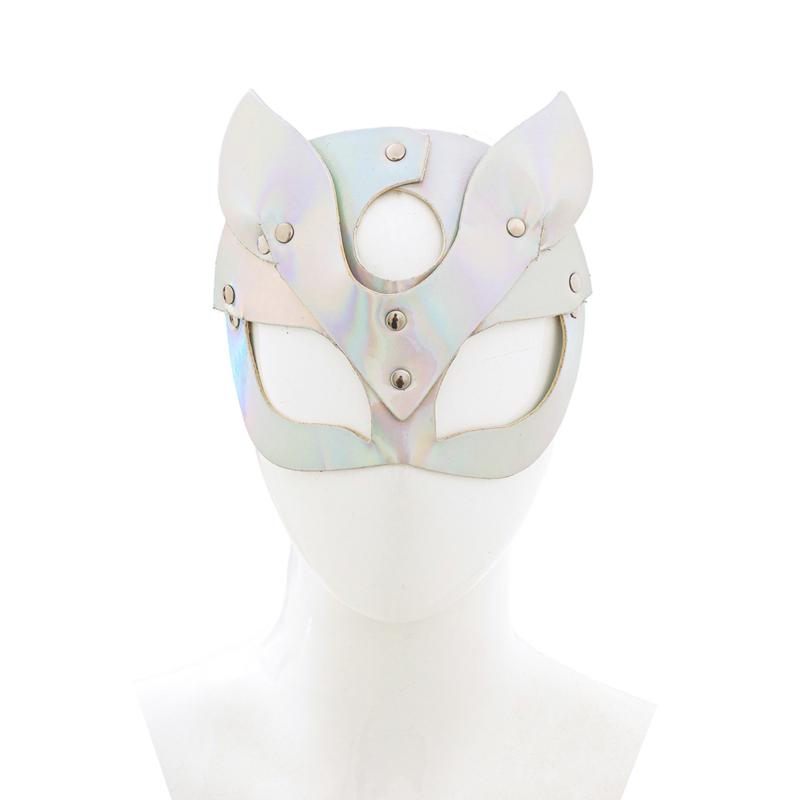 Party Cat Mask PU Leather For Women 1pc Jewelry Fashion Gift Cat Head Eye Mask