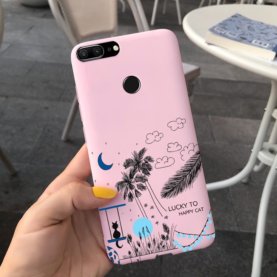 Чехол для Honor 9 Lite LLD-L21 Чехол для телефона Красивая печать Мягкий силикон Funda Для Huawei Honor 9 STF-L09 Чехол Honor9 9 Lite Чехол