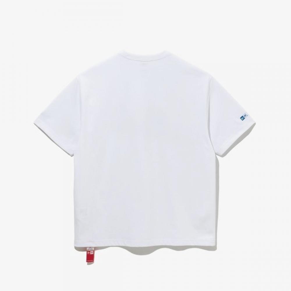 Футболка New Era Mlb New York MeTS с надписью и логотипом белая 14536492 S