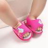 Дышащая противоскользящая летняя обувь для маленьких девочек, сандалии для малышей, обувь для первых ходунков на мягкой подошве