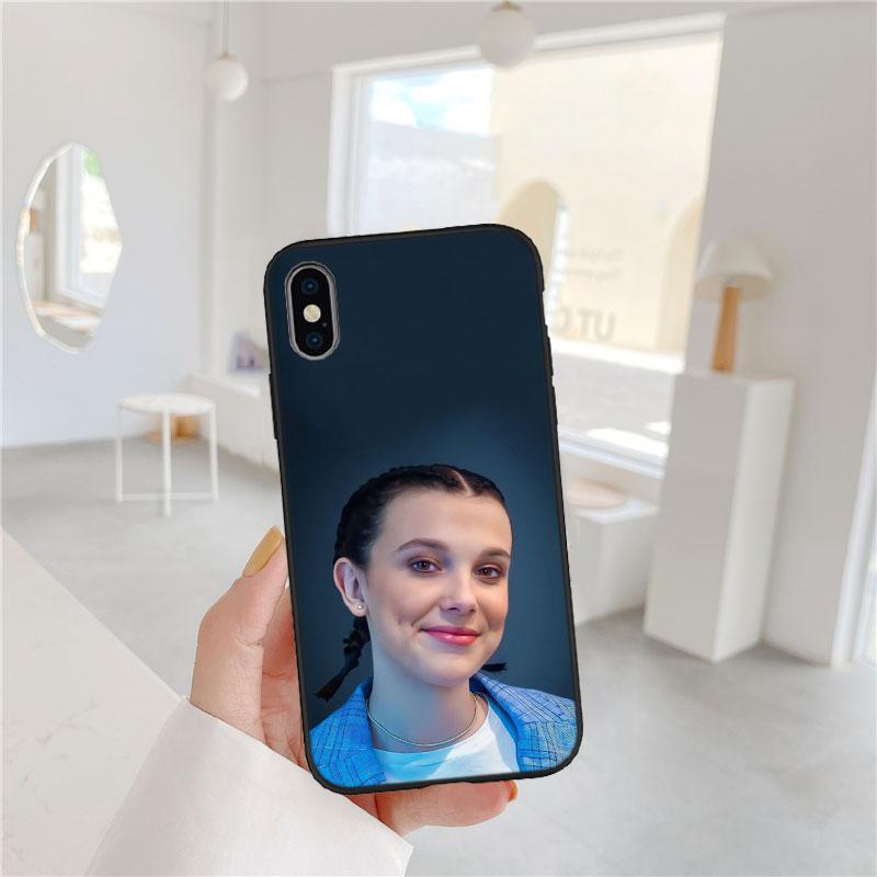 LO63 Чехол для телефона с Милли Бобби Браун для OPPO A40 A60 A80 A15 A16 A16K A12 A17 A17K A54 A54S A53 A53S A55 A56 A57 A98 F23