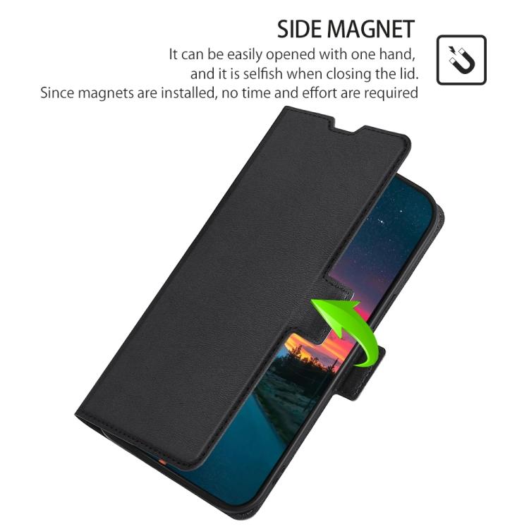 For Honor 30i Russian Version/20 Lite CN Version Ultra-thin Voltage Side Buckle PU + TPU Leather Phone Case