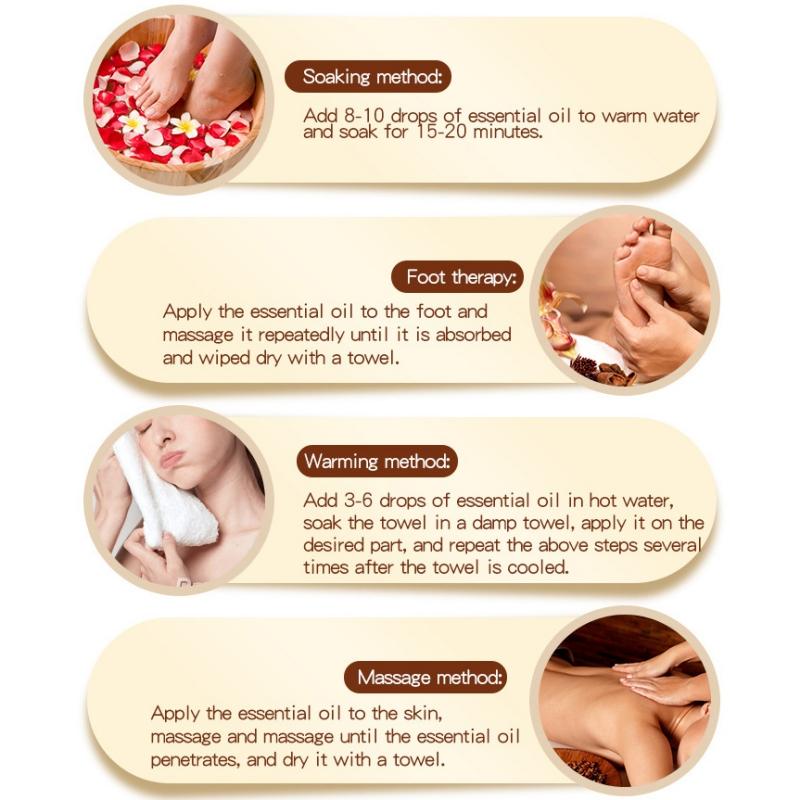 Ginger Essential Oil Massage Therapy Relaxation And Stress Relief Massage Essential Oil