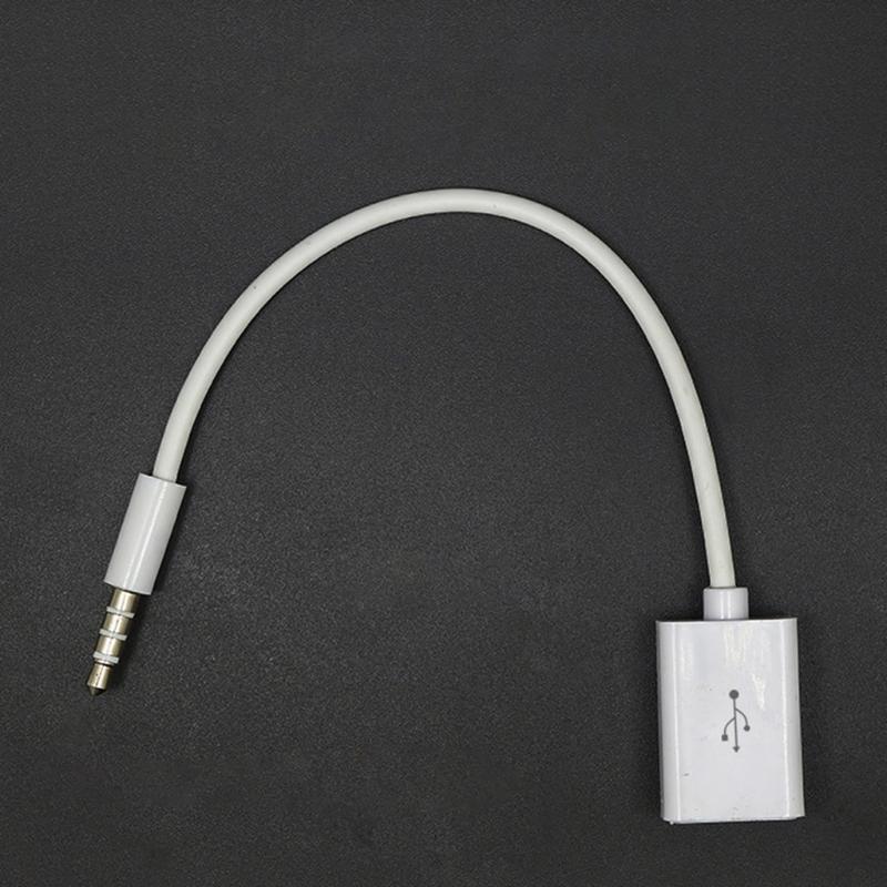 3,5 мм AUX Стерео Штекеры в USB Конвертер Aux Кабель Шнур Для Автомобиля MP3 Динамика