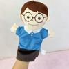 Family Hand Puppet Grandparents Parents Entertainment Adorable Stylish Plush Pretend Telling Story Doll Toy Children Gift