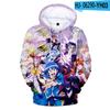 3D Welcome To Demon School! Iruma-kun Hoodie Harajuku Clothing for Men and Women Sweatshirt Spring and Autumn Models