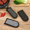 Anti-Scald Pan Handle Holder Sleeve Cotton Pans Handle Cover Cookware Potholder  Frying Pan