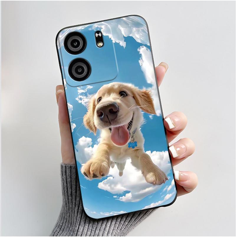 Чехол для BLU View 5 Чехол Роскошный Дракон Милый Крутой Мальчики Девочки Черный Матовый Мягкий Силикон Задняя Крышка Чехол для Телефона BLU View5