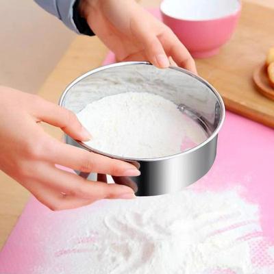 Ультратонкое сито из нержавеющей стали с ячейками 60 для муки и лапши для выпечки