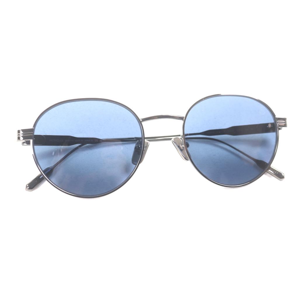 Excellent MONCLER sunglasses SUBTILA Cancer metallic Titanium mens Used