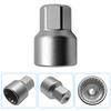 Wheel Locking Nut Key Replacement for Porsche, 69 Thinwalled Wheel Lock Nut Socket Adapter, Wheel