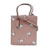 [Pre-Owned] X White Rabbit Collaboration Cashin 14 Solid Color White Rabbit Print Magnetic Closure Leather Tote Bag Shopping Hand - Excellent #1LEQLQO
