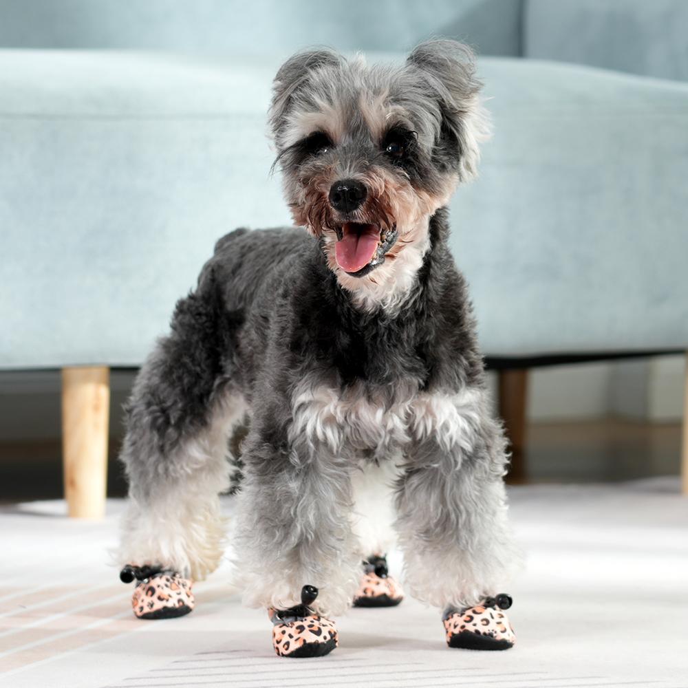 Зимняя обувь для собак, флисовые сапоги для маленьких собак, кошек, теплая обувь для котят, носки, товары для французских бульдогов, йоркширских чихуахуа