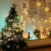 FOOING 4 Pack Firework Lights Led Copper Wire Star String Lights 8 Modes Battery Operated Fairy Lights with Remote,Wedding Decorative Hanging Lights