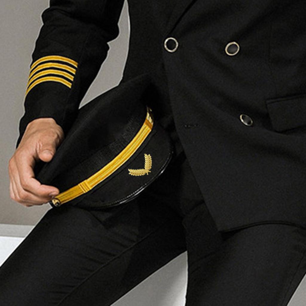 Набор из 5 значков на фуражку стюардессы, эмблема на фуражку экипажа авиакомпании, аксессуары для униформы бортпроводников