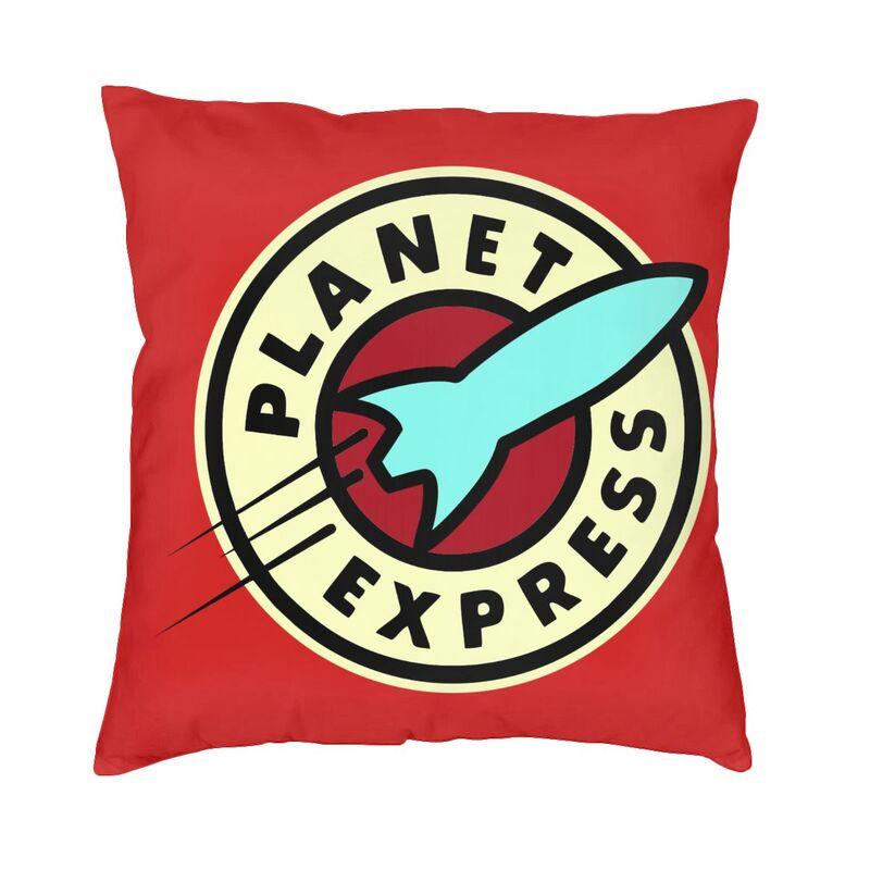 Наволочка Planet Express 40*40 см, украшение для дома, космическая ракета, космический корабль, наволочка, квадратное постельное белье, наволочка для дивана