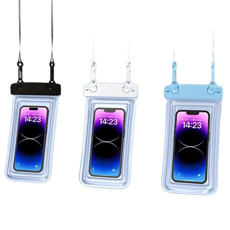 Водонепроницаемый чехол для телефона с сенсорным экраном и шейным ремешком для плавания, рафтинга и дождя - Делайте фотографии под водой